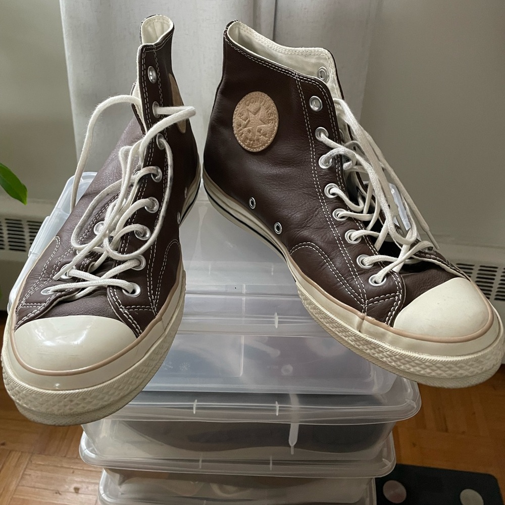Converse Chuck 70 in Chocolate Brown Leather
